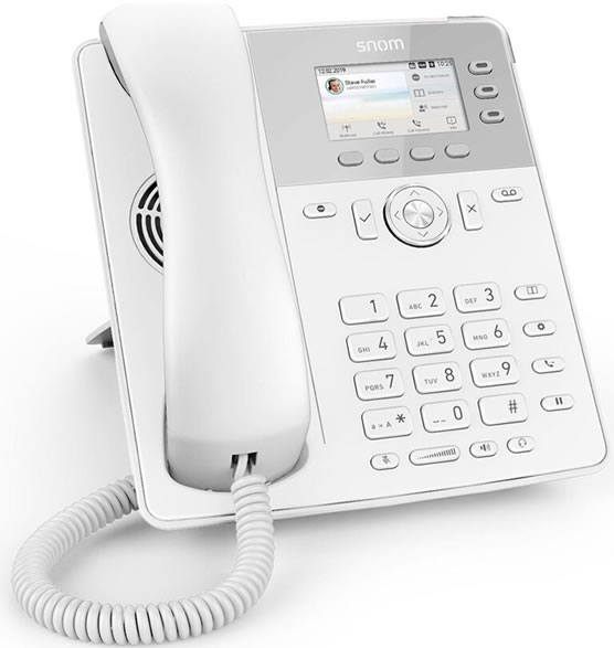 snom d717 bianco white